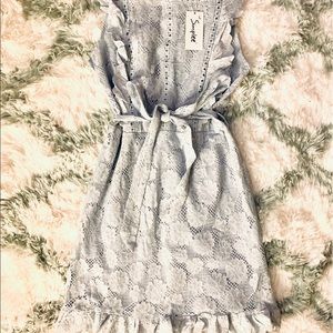 Denim and LACE DRESSES